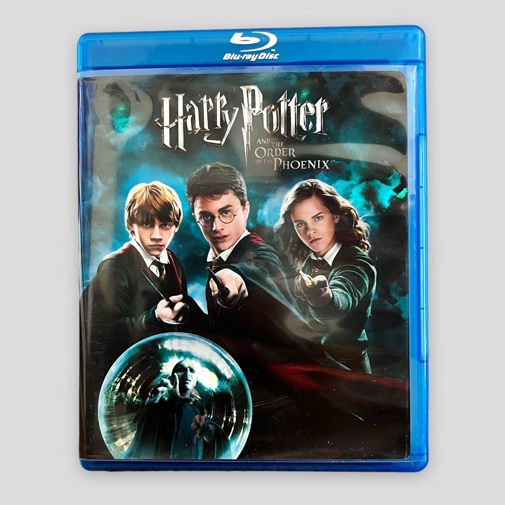 Harry Potter and the Order of the Phoenix (Blu-ray, 2007) PG-13 Fantasy EUC